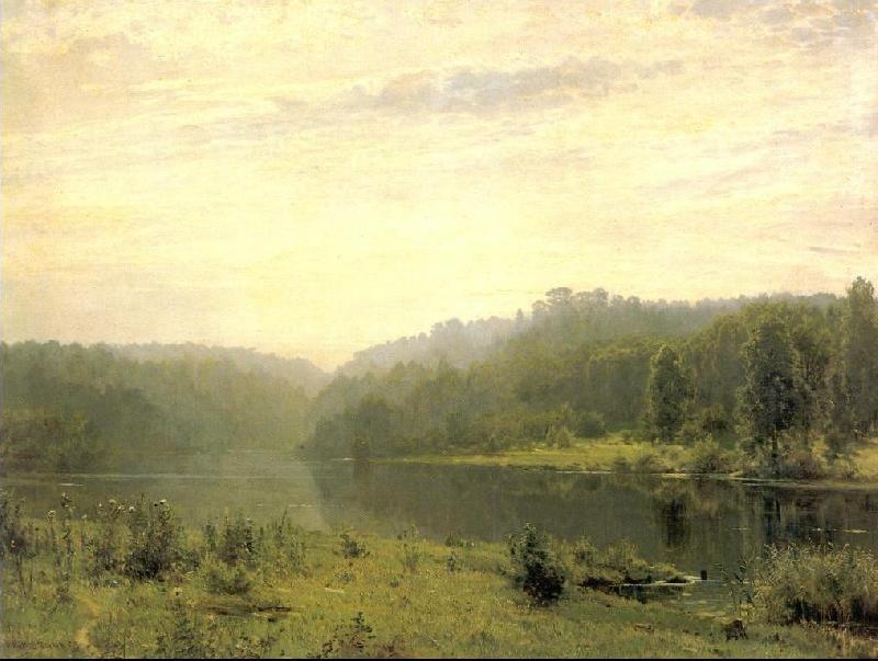 Ivan Shishkin Foggy Morning oil painting picture